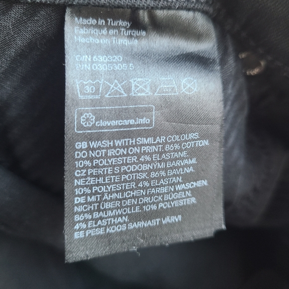 🌿3 for $30🌿 Black Skinny Ankle Jeans - Picture 6 of 6